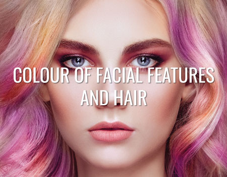 Colour of Facial Features and Hair